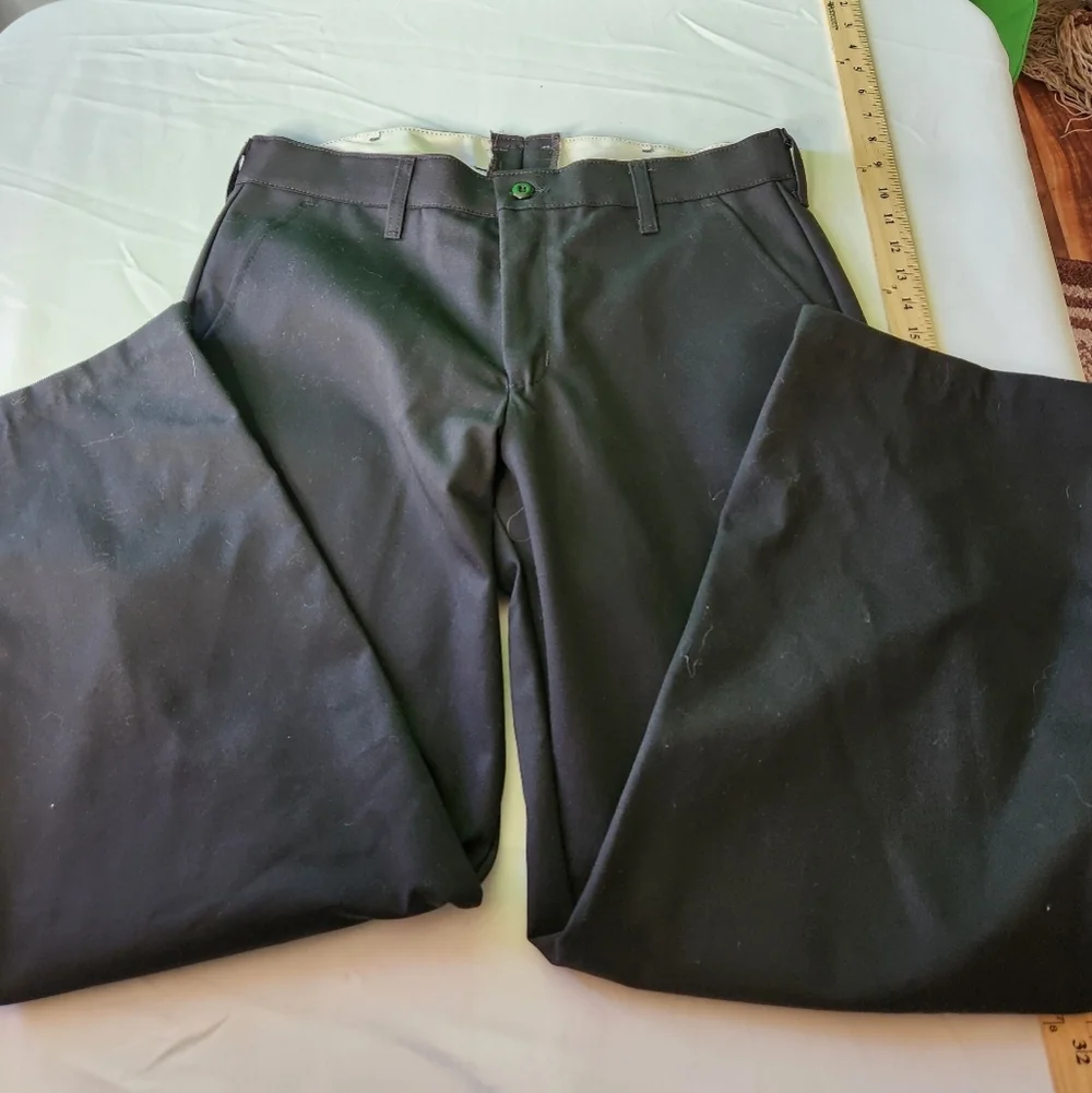 Red Kap Black PT20BK Work Pants 34/30